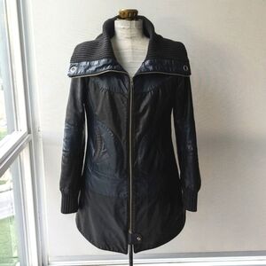 Cokluch Montreal Two-Tone 100% Recycled Genuine Leather Jacket